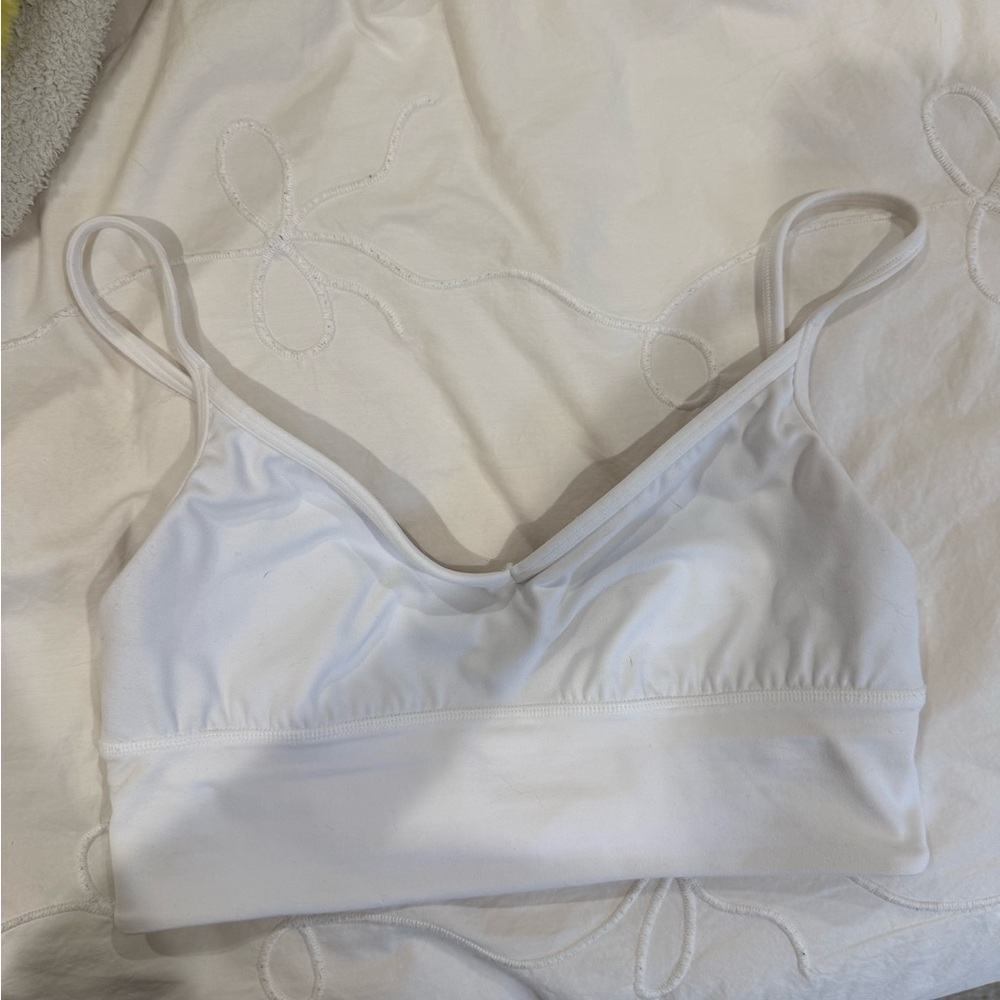 Lululemon Athletica White Sports Bra Intimates